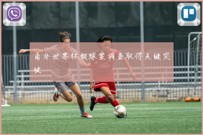 南非世界杯假球案调查取得关键突破